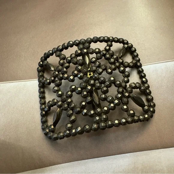 French Cut Steel Antique Shoe Buckle - Picture 4 of 7